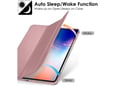 Maska na preklop Tablet Stripes za Samsung Tab S9/ X710/ S9 FE/ X510/ S10 FE/ X520 roze