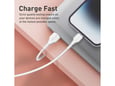 Kabel LDNIO LS841 25W Fast USB na Type-C beli 1m