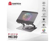 Laptop Cooler Fantech NC30 RGB sivi