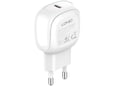Kucni punjac LDNIO A1206C PD 27W sa kablom Type-C na Type-C beli 1m