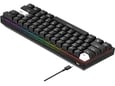 Tastatura mehanicka Gaming Fantech MK857 RGB Maxfit61 FROST crna (blue switch)