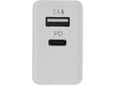 Kucni punjac Teracell Evolution DLS-TC04 Fast USB 2.4A + PD 30W max 3A beli