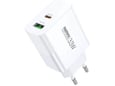 Kucni punjac REMAX Kiddy RP-U122 33W A+C Fast Charger beli