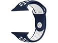 Narukvica za Apple Watch Sport Silicone Strap blue white M/ L 42/ 44/ 45 mm