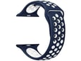 Narukvica za Apple Watch Sport Silicone Strap blue white M/ L 42/ 44/ 45 mm