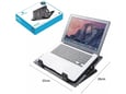 Postolje cooler za laptop MIKUSO NCP-235 (370x265x55mm) (blue-led) 17inch crni
