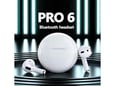Bluetooth slusalice AirPhones Pro 6 HQ roze
