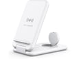 Bezicni punjac B-13 3u1 za iPhone,Airpods,Apple Watch 15W beli