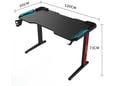 Gaming sto Nanobit NB502 120cm Midnight Black