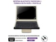 Futrola Leather 10-11 in sa bluetooth tastaturom crna