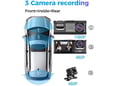 Kamera za auto H190 (Super HD 1296P) crna