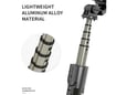 Stativ Tripod Wireless + Selfie Stick L03 (190-830mm) crni
