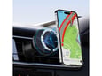 Auto drzac za telefon magnetni za ventilaciju LDNIO sa bezicnim punjenjem 15W MA23 crni