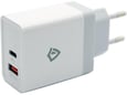Kucni punjac Teracell DLS-TC04 Fast USB 3.0A+ PD 36W max sa kablom USB na Micro USB beli