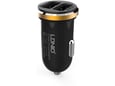 Auto punjac LDNIO DL-C22 dual USB 2.1A + iPhone Lightning kabel crni.