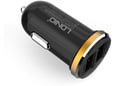 Auto punjac LDNIO DL-C22 dual USB 2.1A + iPhone Lightning kabel crni.