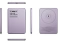 Power Bank Mag Charger 5000mAh PD20W+15W ljubicasti