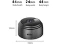 Mini Wireless Kamera 1080P A9 crna