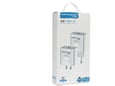 Kucni punjac KONFULON Joko C69D+DC15 PD20W sa kablom Type-C na Type-C beli 1m