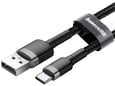 Kabel Baseus cafule HW Quick Charging Type-C 40W 1m sivo crni