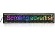 LED svetleci displej RGB P5 100x17cm STP5