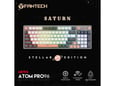 Tastatura Mehanicka Gaming Fantech MK914 RGB Atom PRO96 Wireless Saturn (red switch)