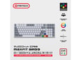 Tastatura mehanicka Gaming Fantech MK916 RGB Maxfit AIR99 Wireless gray (red switch)