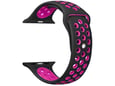 Narukvica za Apple Watch Sport Silicone Strap black rose S/ M 38/ 40/ 41 mm