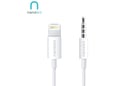 Adapter za slusalice Nanobit NB307 Lightning na AUX 1m
