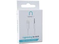 Adapter za slusalice Nanobit NB307 Lightning na AUX 1m
