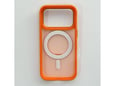Maska za iPhone 17 Pro Mag Case Orange Halo Clear
