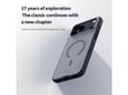 Maska za iPhone 17 Pro Nillkin Super Frosted Shield Pro Magnetic transparent crna