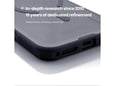 Maska za iPhone 17 Pro Nillkin Super Frosted Shield Pro Magnetic transparent crna