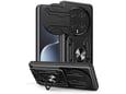 Maska za Honor Magic 8 Pro Titan Ring Wallet crna