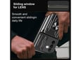 Maska za Honor Magic 8 Pro Titan Ring Wallet crna