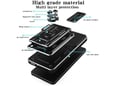 Maska za Honor Magic 8 Pro Titan Ring Wallet crna