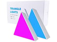 Panelne LED lampe trouglaste BL-11 (6 kom sa mobile APP) bele