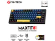 Tastatura Mehanicka Gaming Fantech MK910 RGB Vibe Maxfit 81 Grand Cobalt Wireless (Yellow switch)