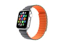 Silikonska narukvica za Apple Watch sa magnetom sivo narandzasta 38/ 40/ 41 mm