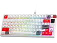 Tastatura mehanicka Gaming Fantech MK917 RGB Atom PRO79 Wireless bela (blue switch)