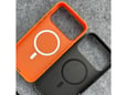 Maska za iPhone 17 Pro Max narandžasto Carbon Wave