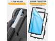 Futrola Shockproof za Samsung Tab S10 FE Plus crna