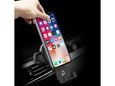 Auto drzac za telefon Non-dropping za ventilaciju ZLKT-06 crni