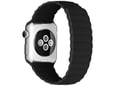 Silikonska narukvica za Apple Watch sa magnetom crno zuta 38/ 40/ 41 mm