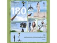 Stativ Tripod Wireless + Selfie Stick REMAX P30 1.8m crni