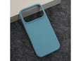 Maska za iPhone 17 Pro Beautiful Shine Leather svetlo plava