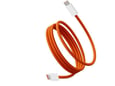 Kabel Braided iPhone PD Type-C na Type-C 60W narandzasti 1m