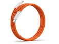 Kabel Braided iPhone PD Type-C na Type-C 60W narandzasti 1m