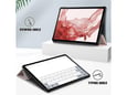 Maska za Samsung Tab S11/ X730 na preklop Tablet Stripes roze