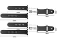 Narukvica za Apple Watch Silicone Strap tangerin M/ L 38/ 40/ 41 mm